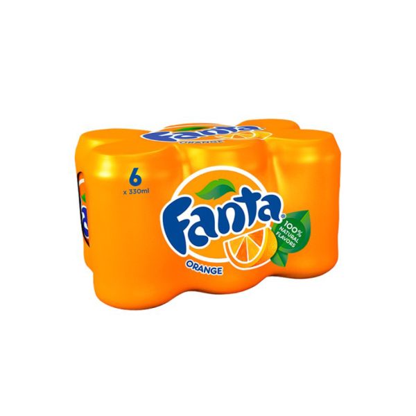 Fanta 6 Pack Cans