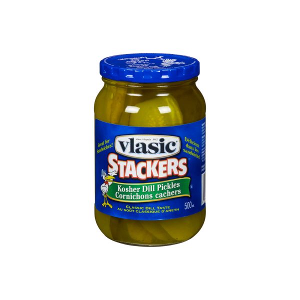 Vlasic Sandwich Stackers Kosher Dill Pickles