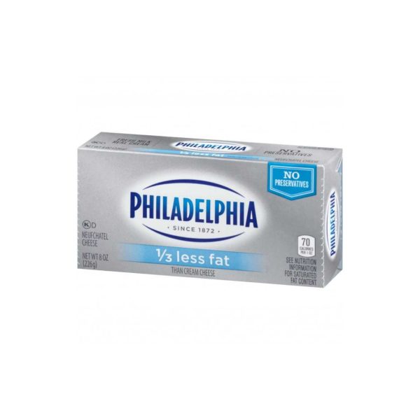 Philadelphia Cream Cheese Block- 1/3 Less Fat