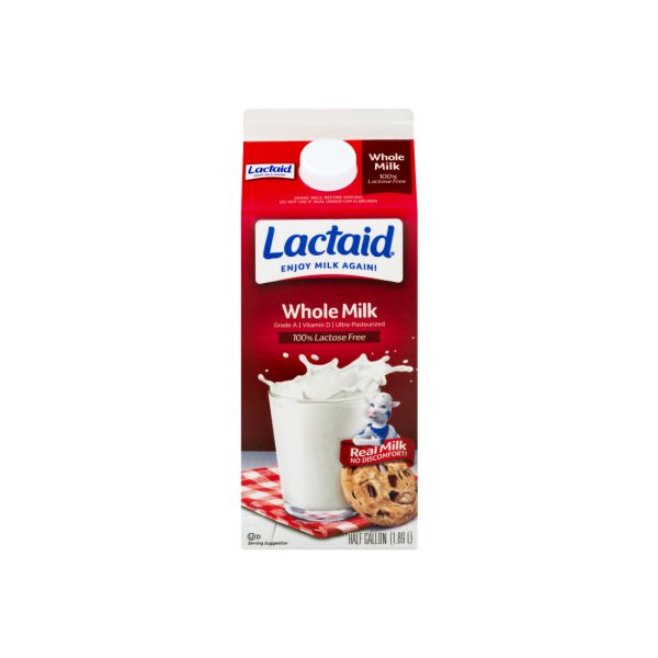 Lactaid Half Gallon-Whole