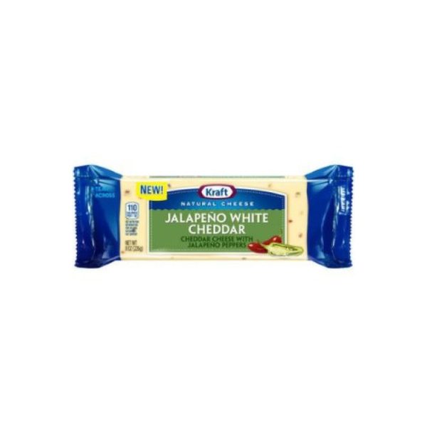 Kraft Jalapeno White Cheddar Cheese Block
