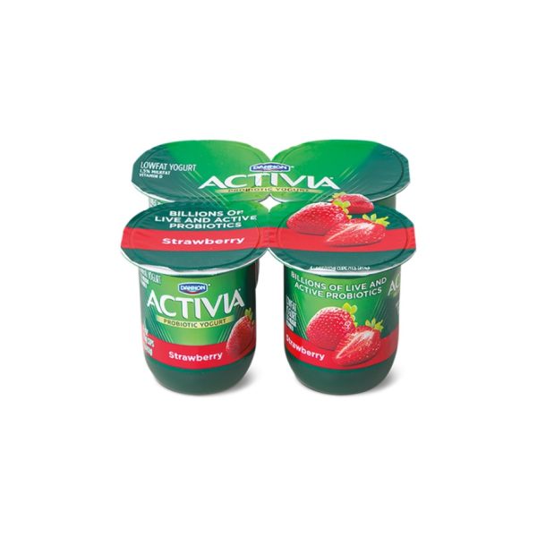 Dannon Activia 4 Pack- Strawberry