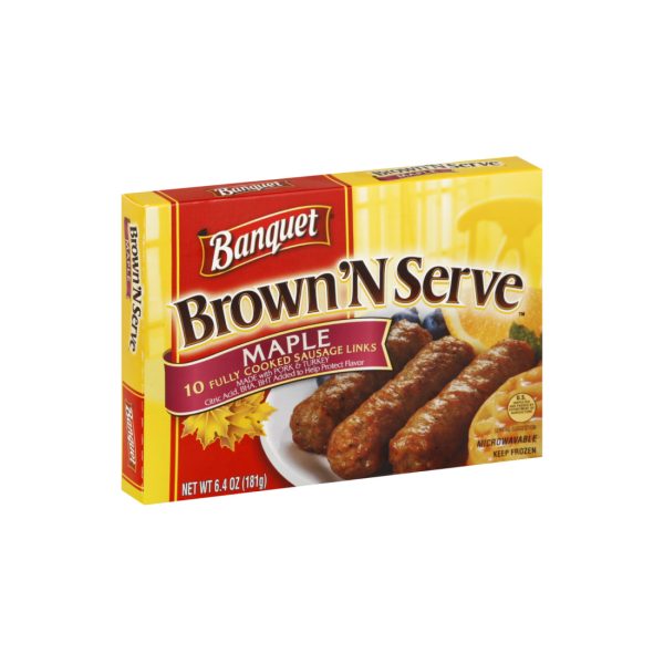 Brown N Serve Maple Sausage