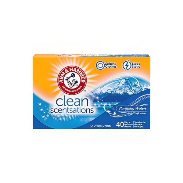 Arm & Hammer Clean Sensations Fabric Softener Sheets