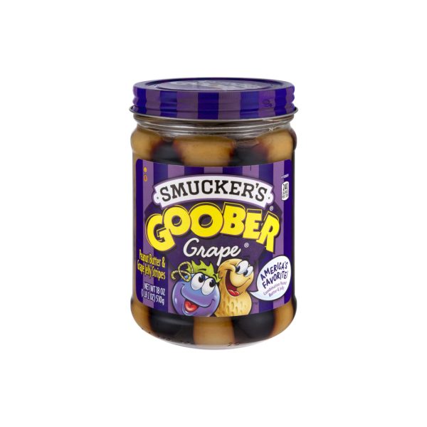 Smucker's Goober Peanut Butter & Grape Jelly Stripes