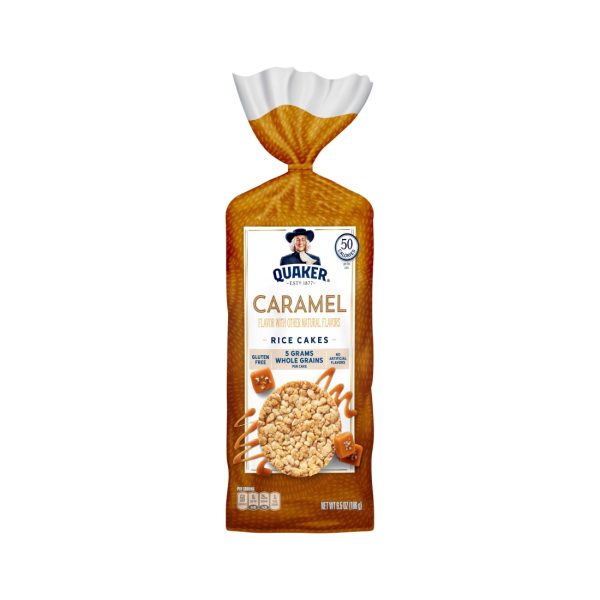 Quacker Rice Cakes- Caramel